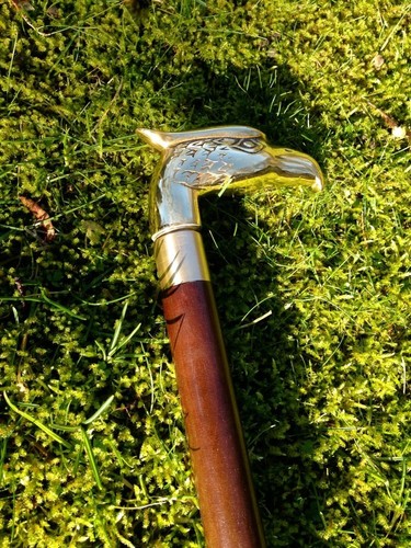 Spazierstock mit messing - spazierstock,