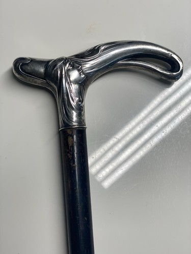 Jugendstil spazierstock - jugendstil,