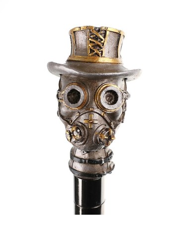 Gehstock mit steampunk - mit,
