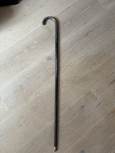 Antiker spazierstock mit - antiker,